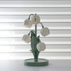 Bell Orchid Table Lamp | Elegant Floral Indoor Light