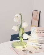 Bell Orchid Table Lamp | Elegant Floral Indoor Light