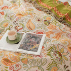 Washable Boho Throw Blanket