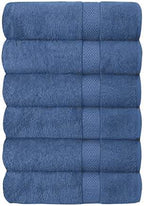 6-Piece Hotel & Spa 100% Cotton Bath Towel Set