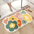 Non-Slip Floral Bath Mat