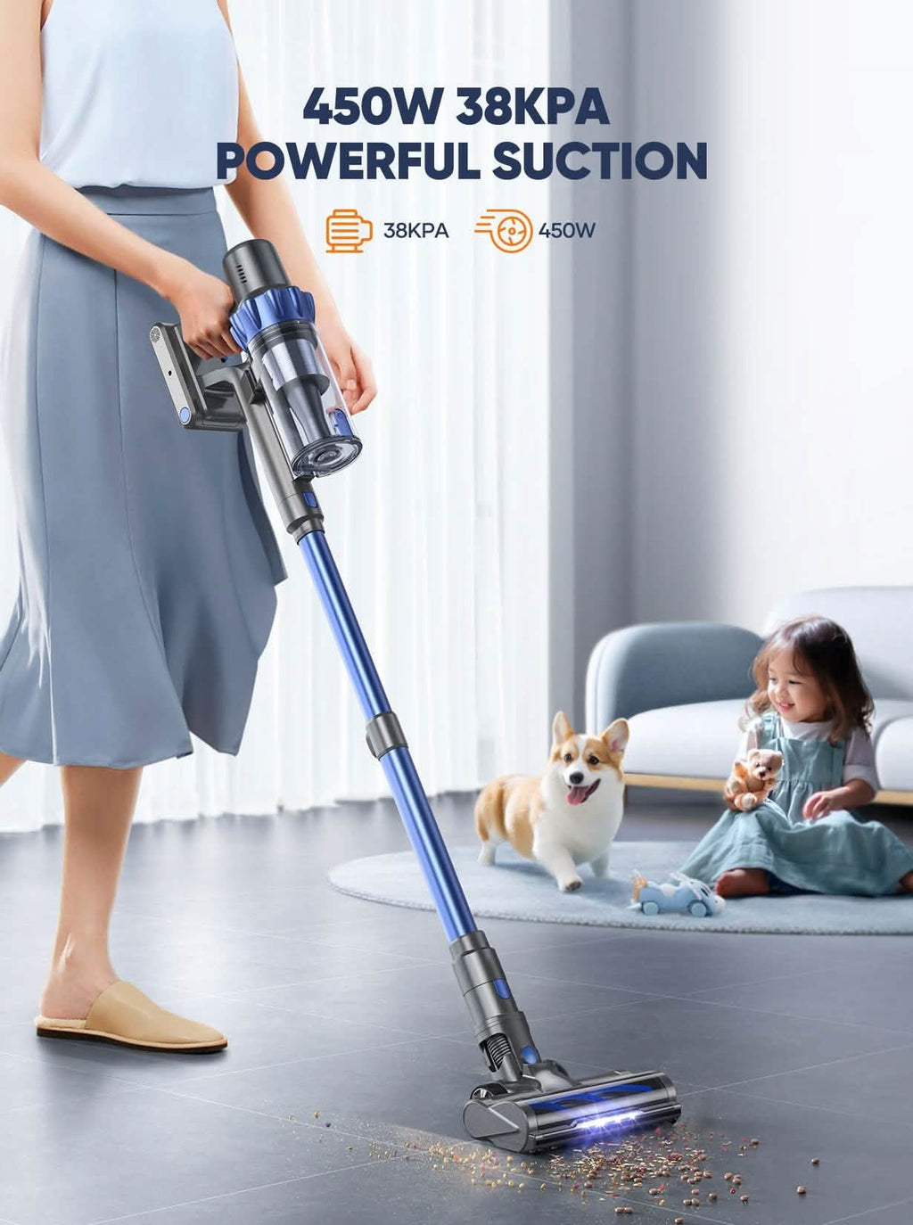 Buture BP10 Cordless Vacuum | 450W 38KPA