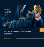 Buy Turnkey Stock Market Website: Ready-Made Affiliate Business (Price Doubled Due to Demand)