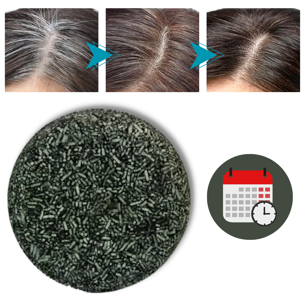 Natural Solid Shampoo For Gray Hair