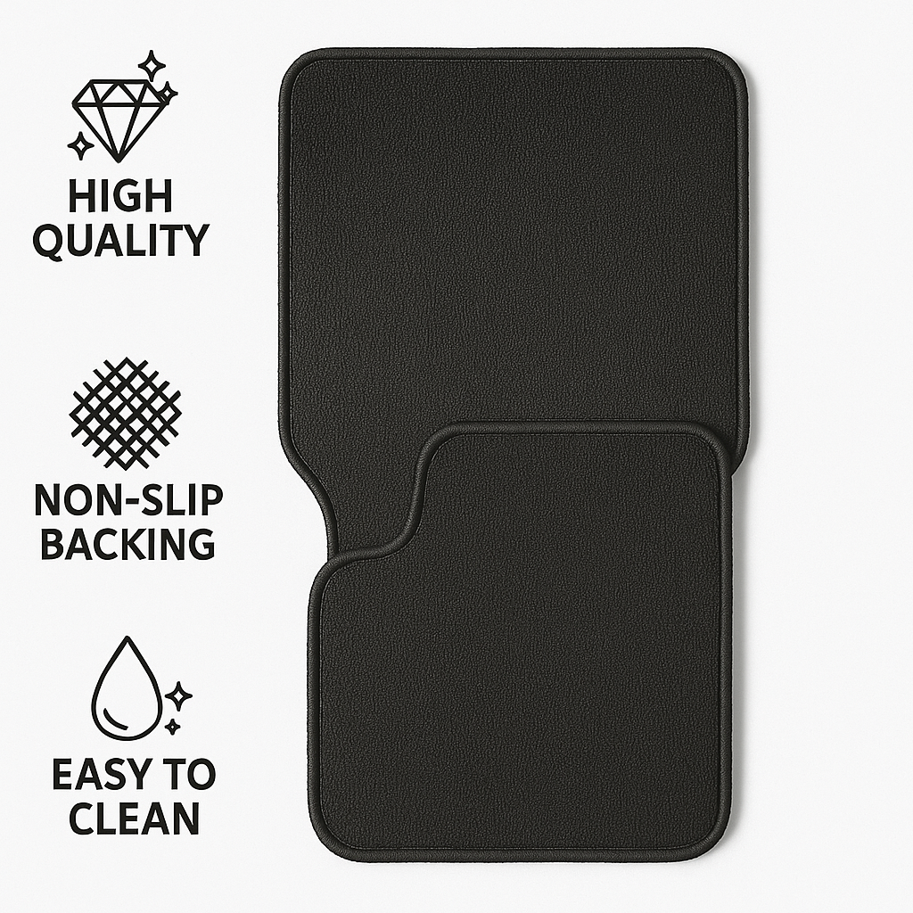 4-Piece Car Floor Mat Set