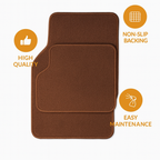 4-Piece Car Floor Mat Set