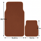 4-Piece Car Floor Mat Set
