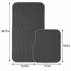 4-Piece Car Floor Mat Set