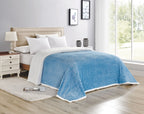 Corduroy Sherpa Blanket – Throw, Queen & King Sizes – Ultra Soft, Reversible, Cozy & Stylish