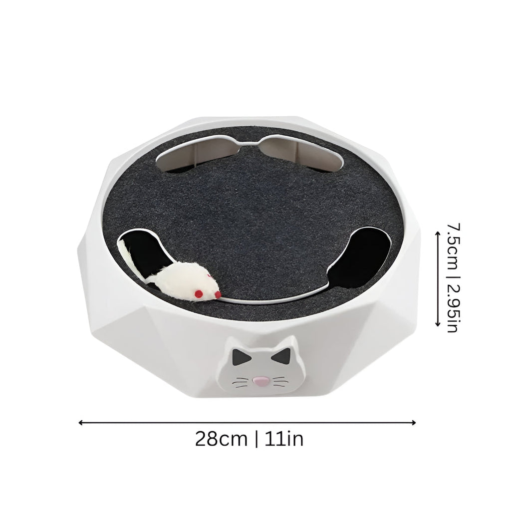 Cat Toy Scratch Pad Interactive Mouse Activity Center