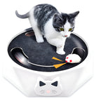 Cat Toy Scratch Pad Interactive Mouse Activity Center