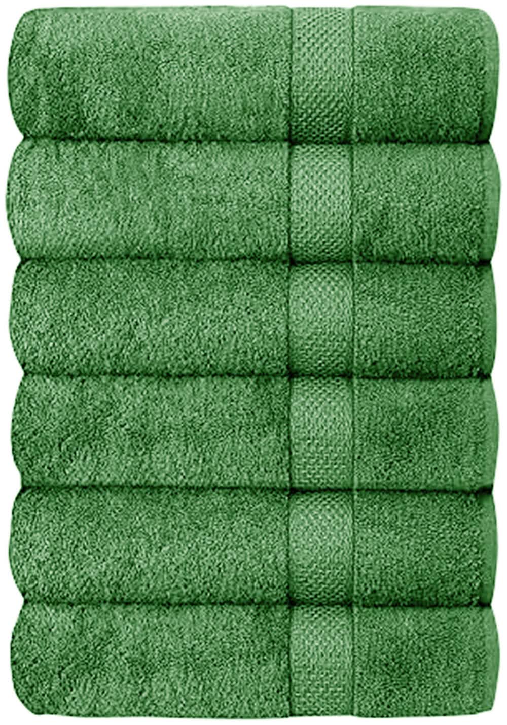 6-Piece Hotel & Spa 100% Cotton Bath Towel Set