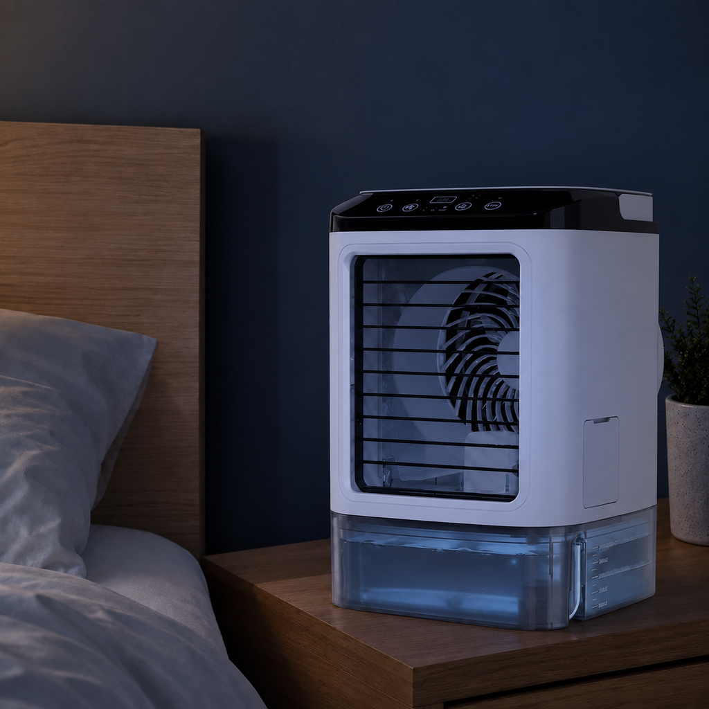 3-Speed Portable Aircon with Ultrasonic Cooling