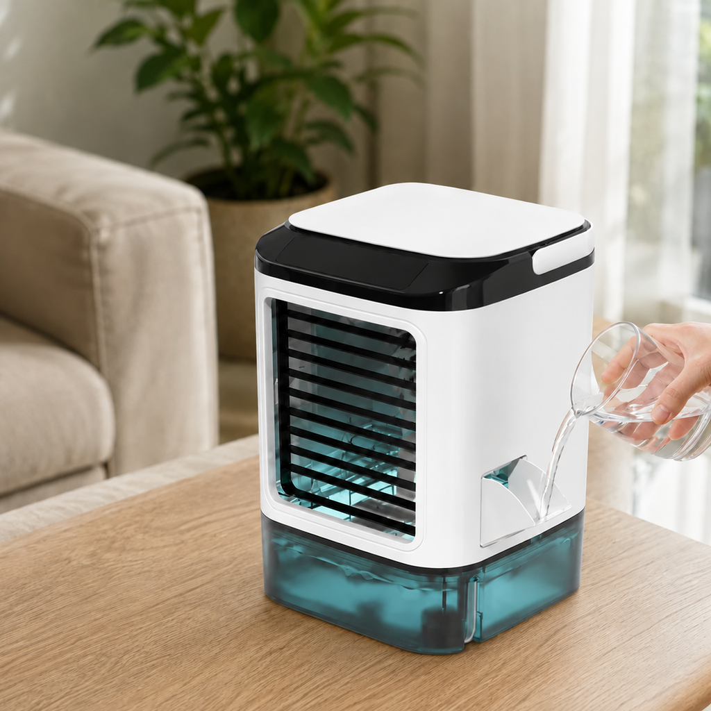 3-Speed Portable Aircon with Ultrasonic Cooling
