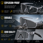 UV400 Photochromic Polarized Safety Glasses