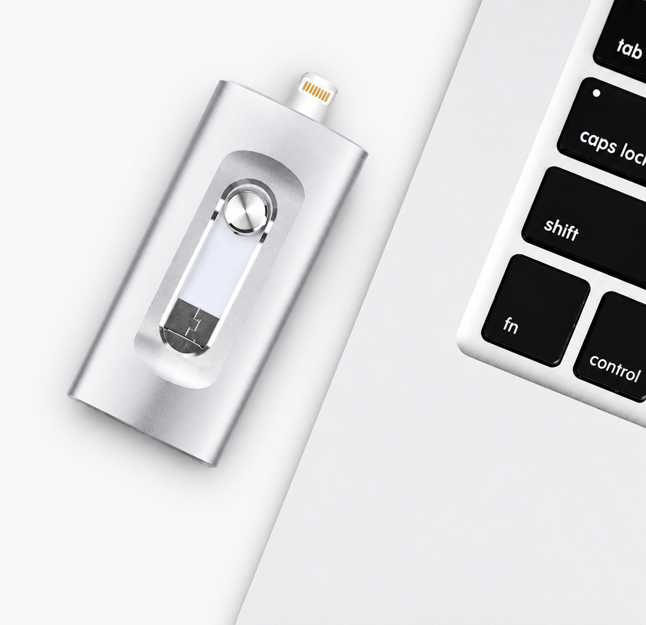 Portable 4-in-1 Memory Stick MFi Certified High Speed Data Transfer Flash Drive