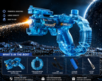 Transforming LED Water Blaster Toy – Large-Capacity Continuous Spray Water Toy for Outdoor Summer Fun