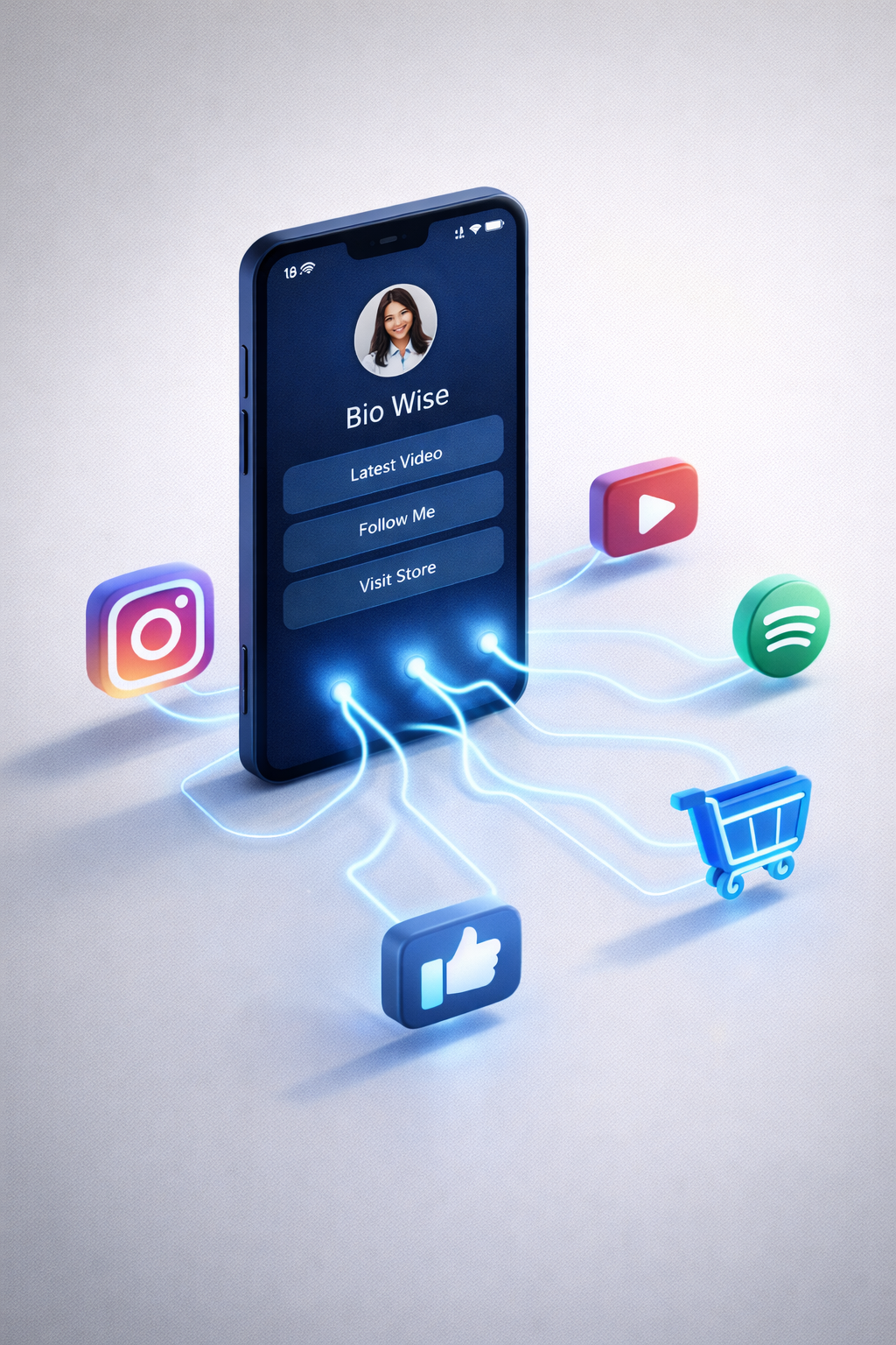 Bio Wise | Link-in-Bio Page Builder App (Price Doubled Due to Demand)