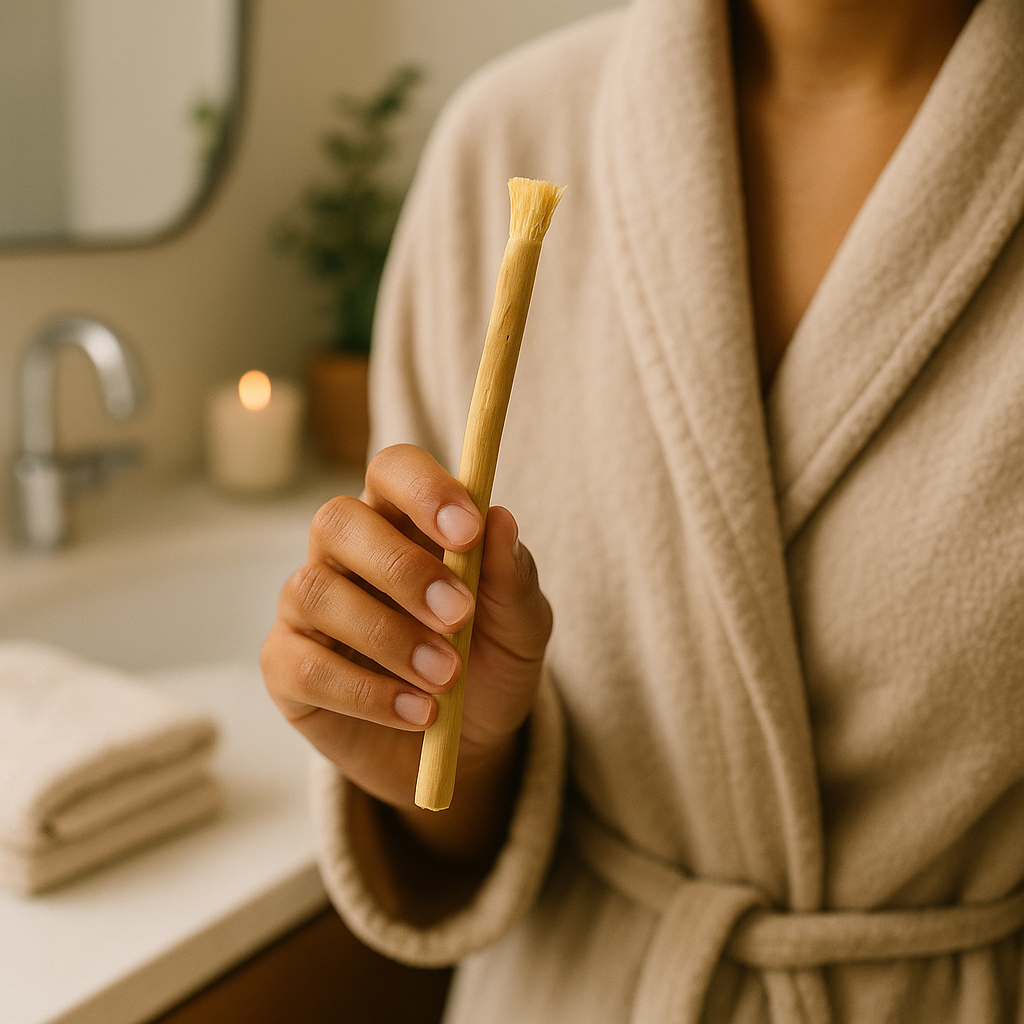 Natural Organic Miswak Toothbrush Sticks for Oral Care