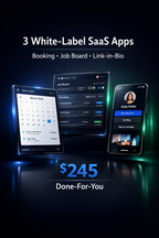 SaaS App Starter Pack (Priced Doubled Due to Demand)