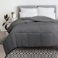 Royale All Season Down Alternative Lightweight Quilted Bedding Comforter with Corner Tabs