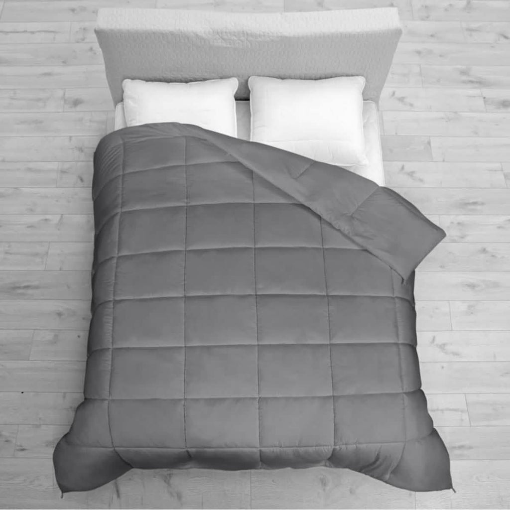 Royale All Season Down Alternative Bedding Lightweight Quilted Comforter with Corner Tabs
