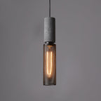 Urban Concrete Pendant Light | Industrial LED Hanging Lamp