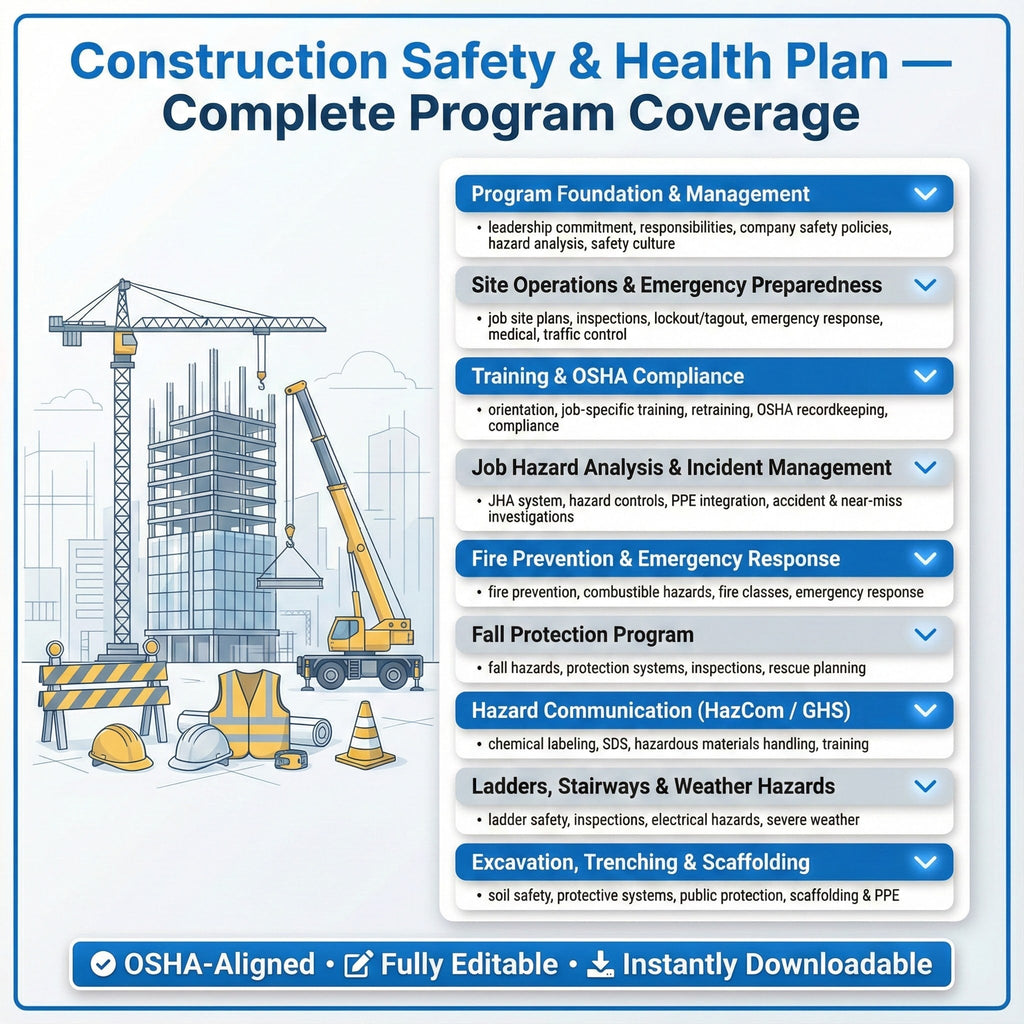 Construction Safety and Health Program
