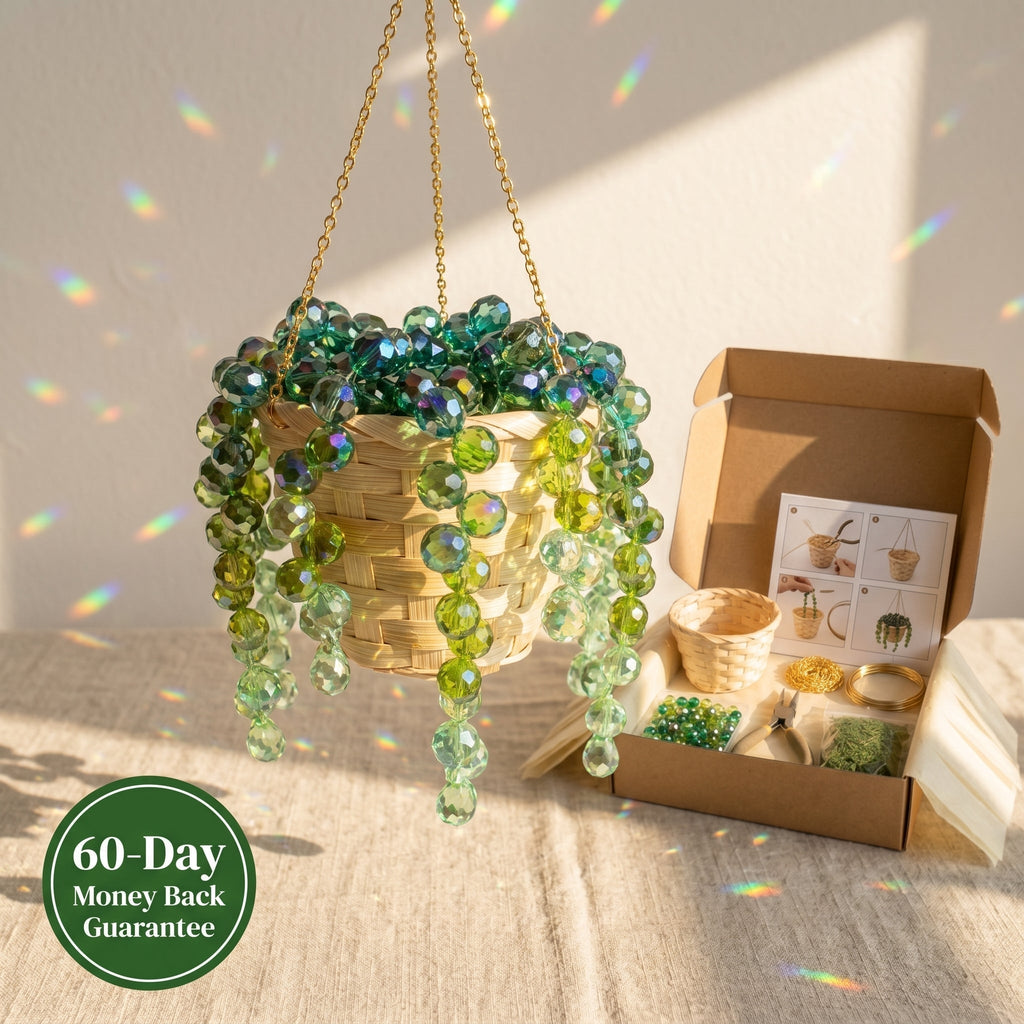 DIY Suncatcher Craft Kit – Fun, Colorful Sunlight Decorations for Kids & Adults
