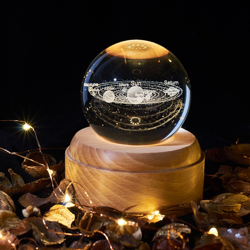 Crystal Ball Galaxy Projector