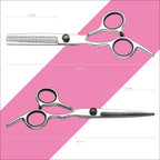 Cutting and thinning scissors
