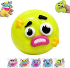 Funny Face Expressions Squishy Ball - Slow Rising Sensory Stress Toy