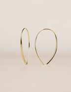 Delicate Threader Hoop Earrings