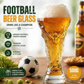 Football Trophy Beer Glass