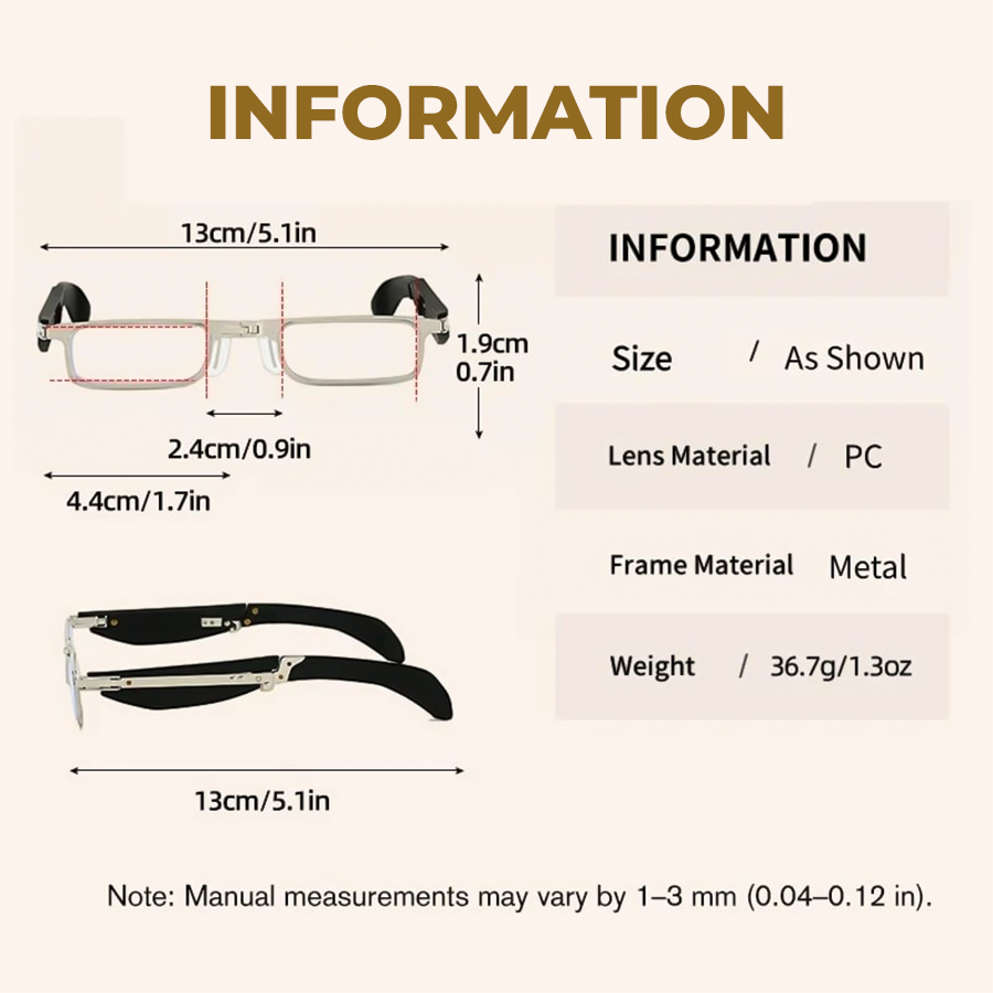 Foldable Anti-Blue Light Reading Glasses with Case, Anti Eyestrain/Glare Computer Reading Glasses