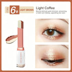 Waterproof Duochrome Shimmer Eyeshadow Stick, Long Lasting Glitter Eye Makeup