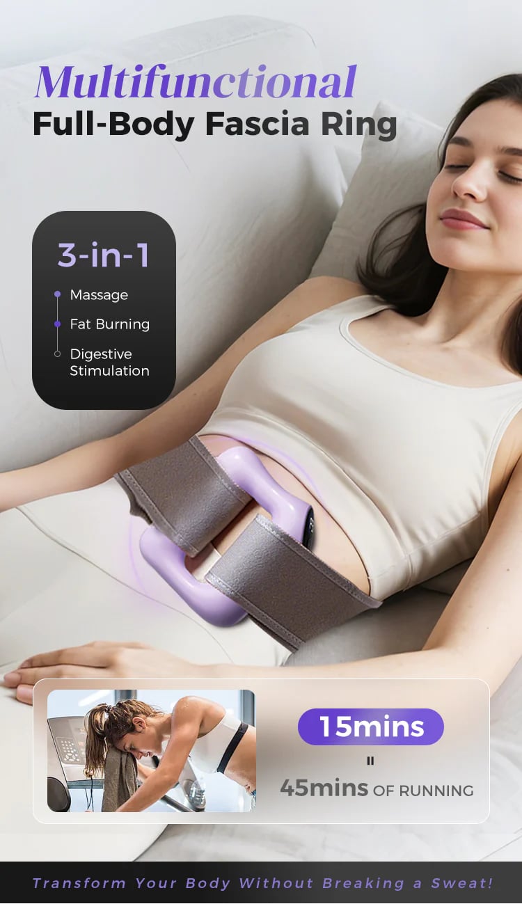 Multifunctional full-body fascia ring Suitable for yoga, Pilates, fitness & everyday life – Improves posture and flexibility