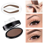 Eyebrow Stamp Powder with Brush