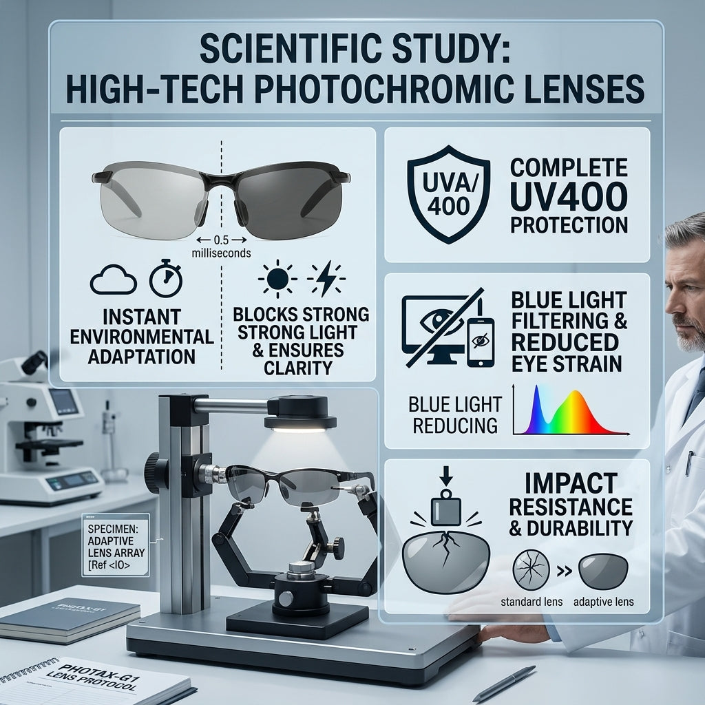 Smart Vision Glasses – Anti-Glare UV Protection with Infrared Night Vision & Impact-Resistant Lenses