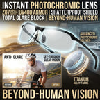 Smart Vision Glasses – Anti-Glare UV Protection with Infrared Night Vision & Impact-Resistant Lenses