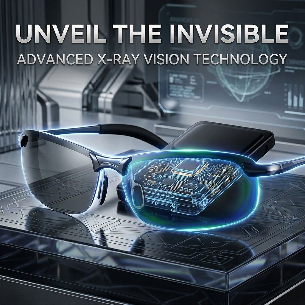 Smart Vision Glasses – Anti-Glare UV Protection with Infrared Night Vision & Impact-Resistant Lenses