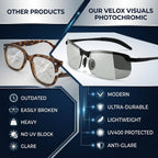 Smart Vision Glasses – Anti-Glare UV Protection with Infrared Night Vision & Impact-Resistant Lenses