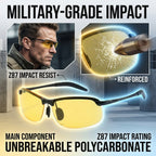 Smart Vision Glasses – Anti-Glare UV Protection with Infrared Night Vision & Impact-Resistant Lenses