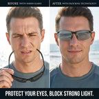 Smart Vision Glasses – Anti-Glare UV Protection with Infrared Night Vision & Impact-Resistant Lenses
