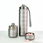 Portable Metal Pill Organizer – 7-Day Medicine, Vitamin & Supplement Holder