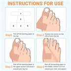 Bunion Corrector Kinesiology Tape - Precut Elastic Support for Big Toe