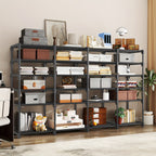 Stackable Shoe Rack Bookshelf Storage Shelf Freestanding Organizer for Entryway