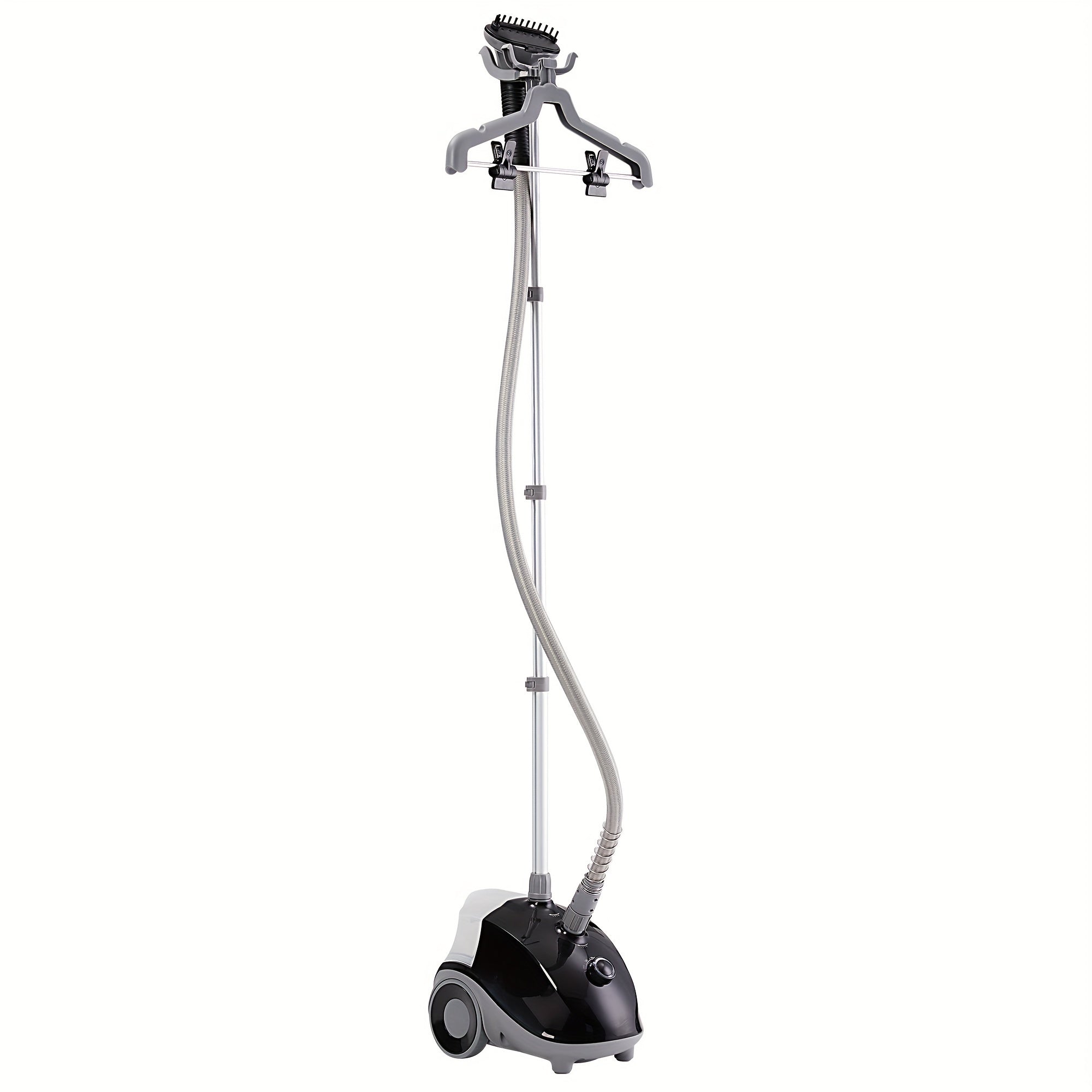 1500W Garment Steamer Standing Clothes Steamer 1.8L Tank 60Min Continuous Steam