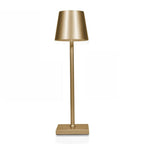 Minimalist Rechargeable Table Lamp with Touch Dimmer