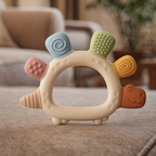 Dino Teether Silicone Chew Toy